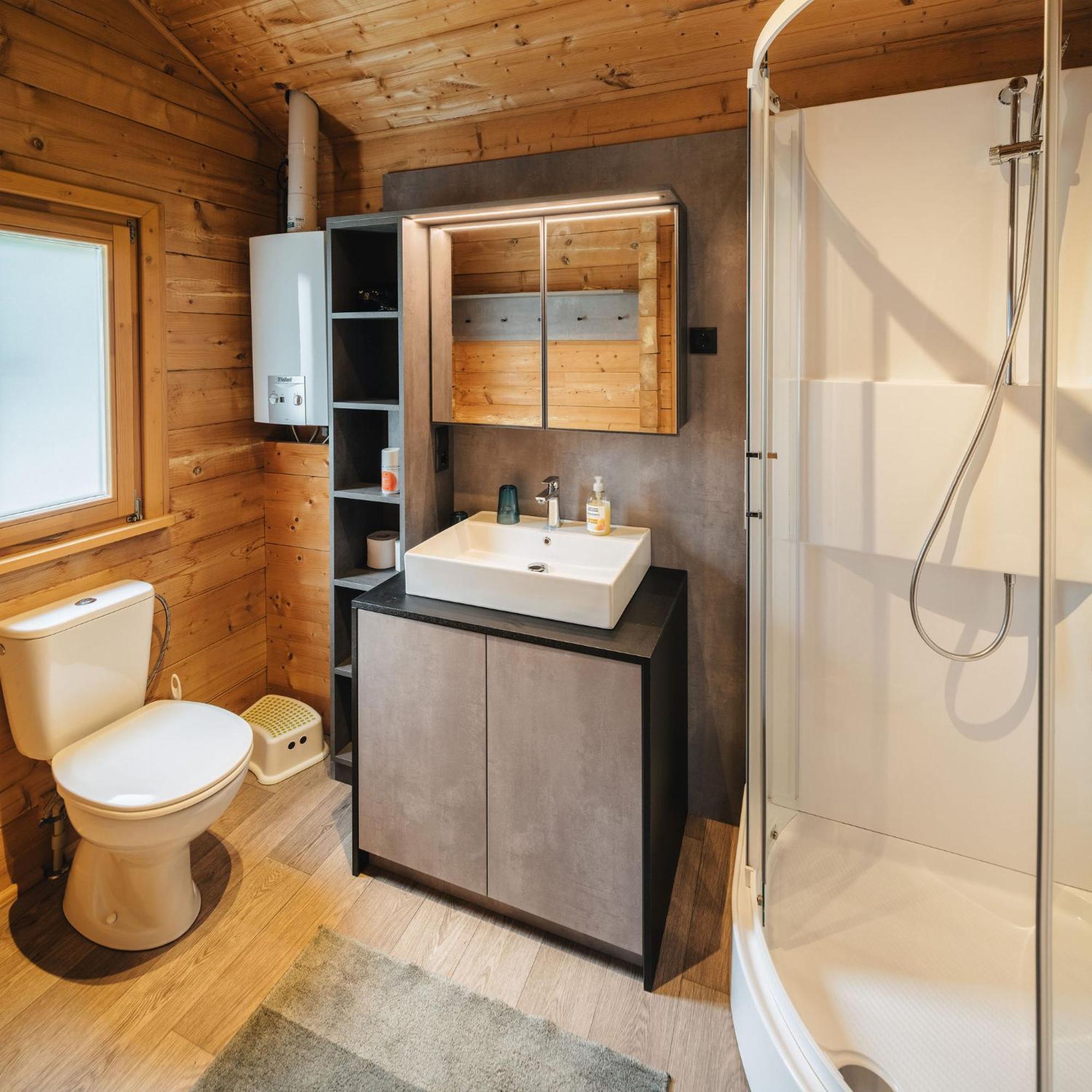 Camping Dreilaendereck Blockhuetten & Apartments ريد إم أوبيرينتال المظهر الخارجي الصورة