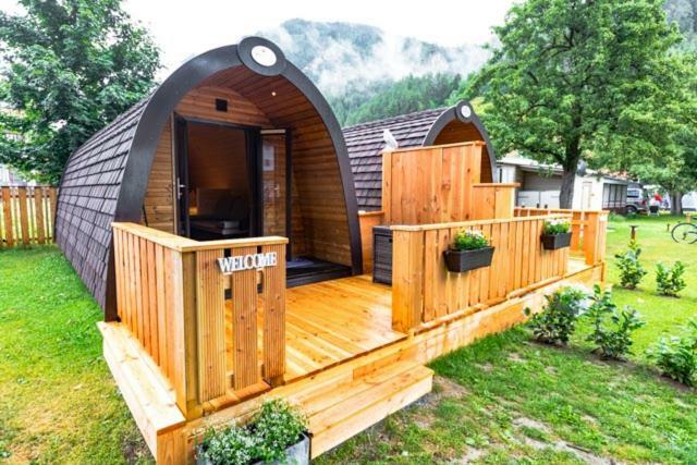 Camping Dreilaendereck Blockhuetten & Apartments ريد إم أوبيرينتال المظهر الخارجي الصورة