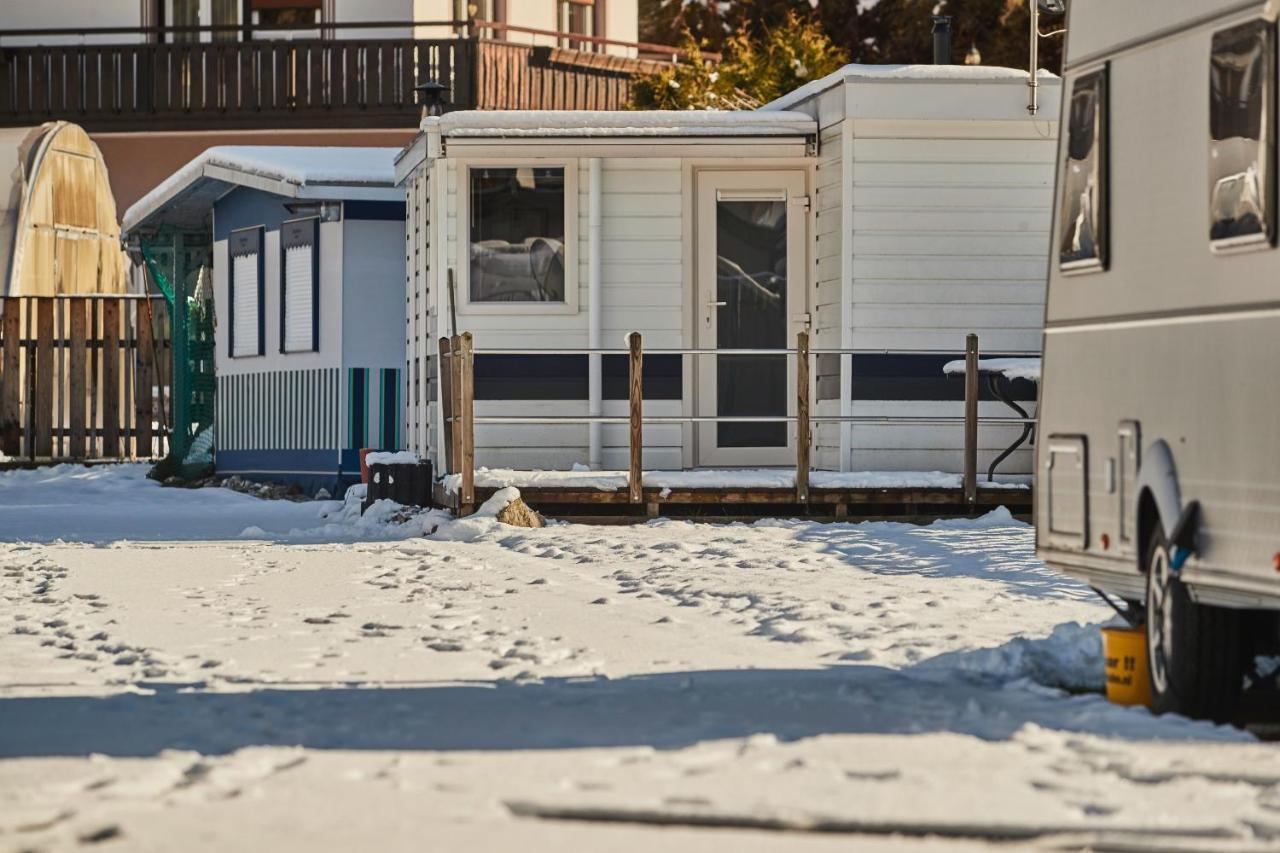 Camping Dreilaendereck Blockhuetten & Apartments ريد إم أوبيرينتال المظهر الخارجي الصورة
